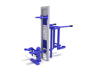 Urządzenie siłowni zewnętrznej STOLMAR: TWISTER + NOŻYCE