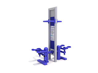 Urządzenie siłowni zewnętrznej STOLMAR: STEPPER PODWÓJNY