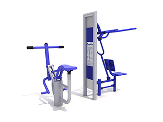 Urządzenie siłowni zewnętrznej STOLMAR: JEŹDZIEC + WYCIĄG