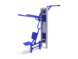 Urządzenie siłowni zewnętrznej STOLMAR: WYCIĄG GÓRNY + DRĄŻEK